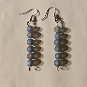 Hand crafted beaded earrings